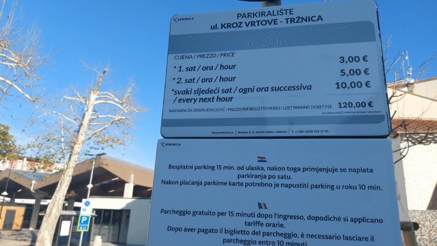 IDS Umaga smatra da je politika parkiranja na umaškoj tržnici promašena